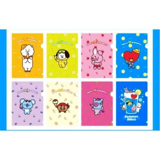 ボウダンショウネンダン(防弾少年団(BTS))のBT21  クリアファイル(クリアファイル)