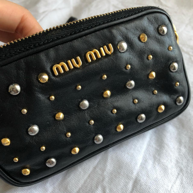 miumiuジャガード調ポシェット | gulatilaw.com