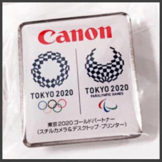 キヤノン(Canon)の東京オリンピック記念 バッジ(記念品/関連グッズ)