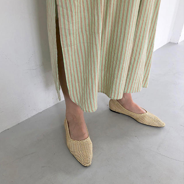 TODAYFUL(トゥデイフル)のck様用　Braid Flat Shoes TODAYFUL 2019 Fall レディースの靴/シューズ(ハイヒール/パンプス)の商品写真