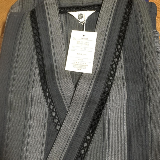 甚平 グレー L メンズの水着/浴衣(その他)の商品写真