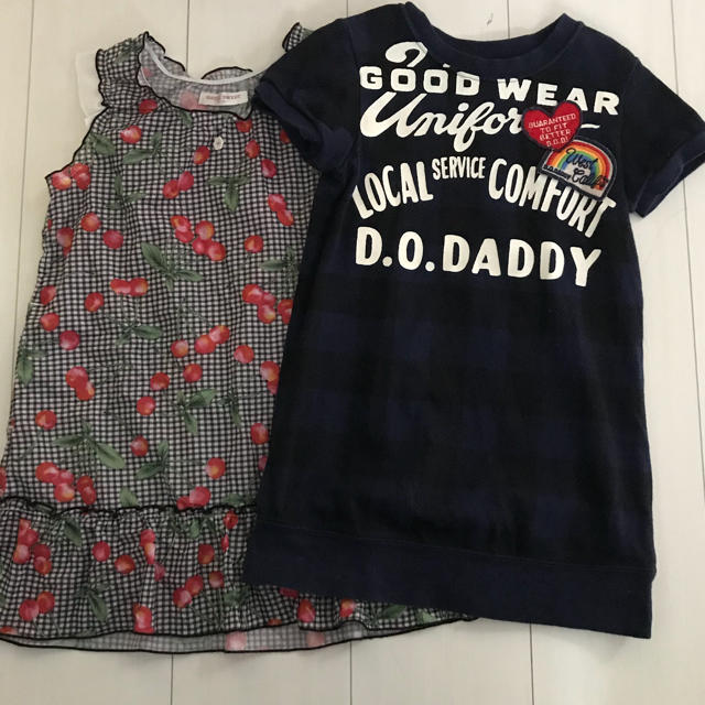 daddy oh daddy(ダディオーダディー)の110㎝ ワンピース  まとめ売り キッズ/ベビー/マタニティのキッズ服女の子用(90cm~)(ワンピース)の商品写真