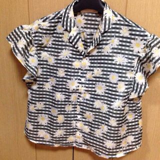 ダブルクローゼット(w closet)のダブルクローゼットブラウス(シャツ/ブラウス(半袖/袖なし))