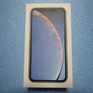 アップル(Apple)のAU iPhone XR ブルー64GB 未使用品 SIMロック解除(スマートフォン本体)