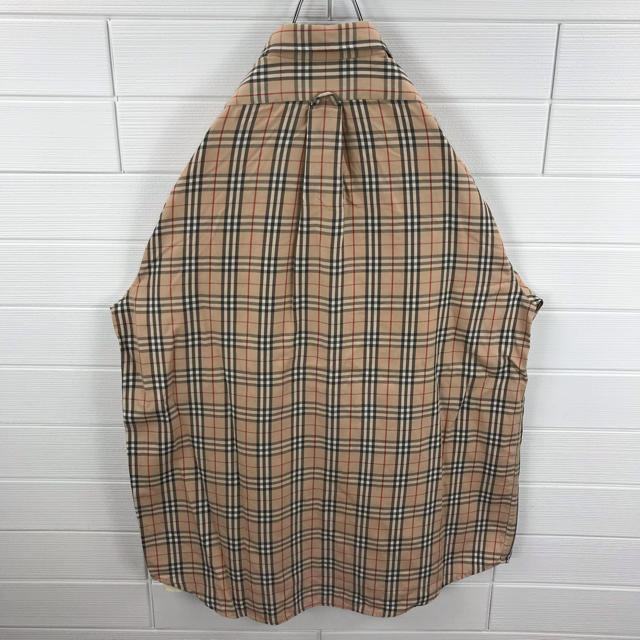 BURBERRY(バーバリー)の☆カイトツ様専用☆正規品 バーバリー チェックシャツ ノバチェック メンズのトップス(シャツ)の商品写真