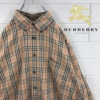 バーバリー(BURBERRY)の☆カイトツ様専用☆正規品 バーバリー チェックシャツ ノバチェック(シャツ)