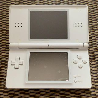 ニンテンドーDS(ニンテンドーDS)のNINTENDO DS Lite 美品 クリスタルホワイト 箱付(携帯用ゲーム機本体)