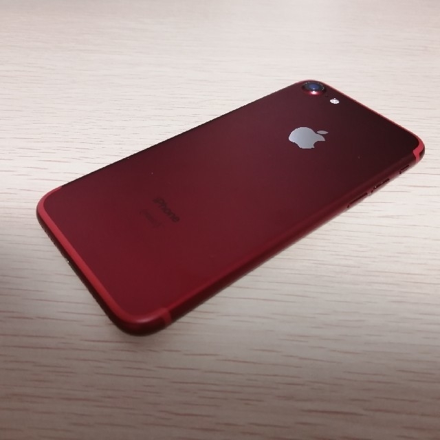 販促モール 【最終値下げ！】iPhone7 Red 赤 128GB simロック解除済み