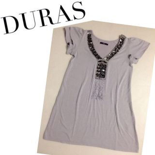 デュラス(DURAS)のDURAS★Aラインチュニックトップス(ミニワンピース)