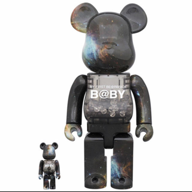 BE@RBRICK B@BY SPACE Ver.100％ & 400％おもちゃ/ぬいぐるみ