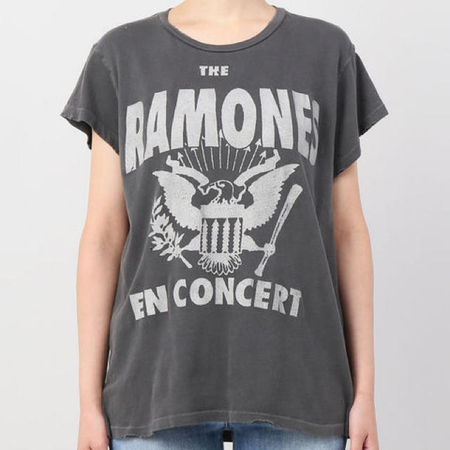 L'Appartement DEUXIEME CLASSE(アパルトモンドゥーズィエムクラス)のMADE WORN THE RAMONSEN CONCERT PRINT T レディースのトップス(Tシャツ(半袖/袖なし))の商品写真