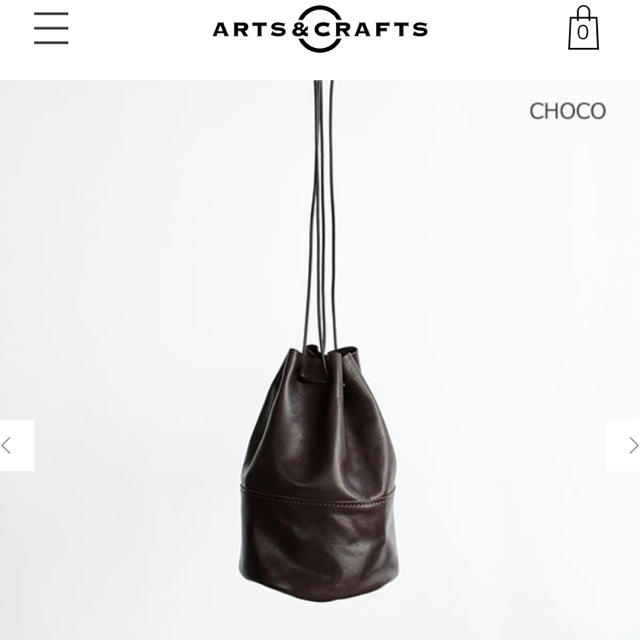 ARTS &CRAFTS DRAW STRINGS POUCH Sメンズ