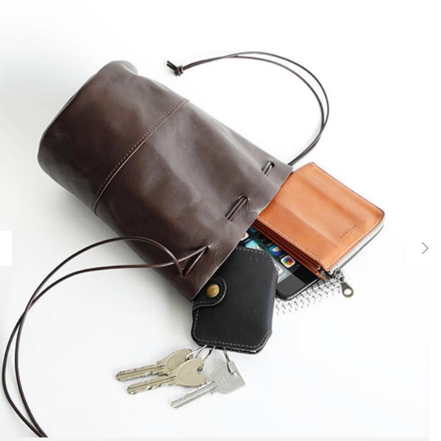 ARTS &CRAFTS DRAW STRINGS POUCH S - トートバッグ