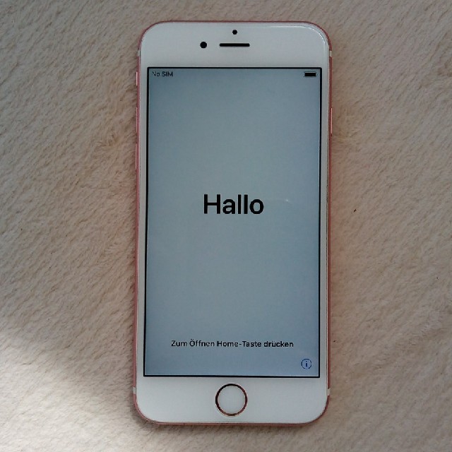 の販売】iPhone - iPhone 6s ローズゴールド 16GB SIMフリーの通販 by