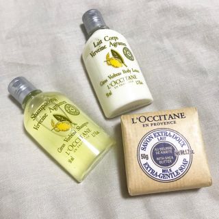 ロクシタン(L'OCCITANE)のロクシタン シャンプー、リンス、ソープ アメニティセット :) 旅行(サンプル/トライアルキット)