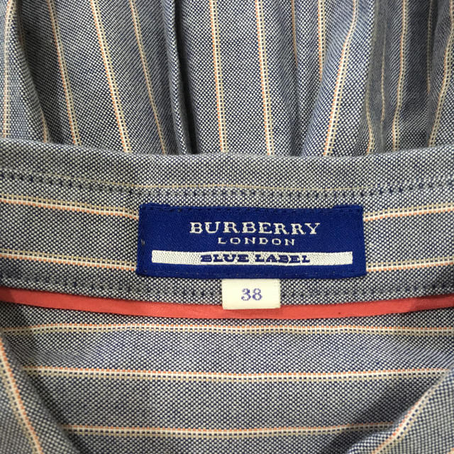 BURBERRY BLUE LABEL(バーバリーブルーレーベル)の★バーバリーブルーレーベル★ストライプワンピース レディースのワンピース(ひざ丈ワンピース)の商品写真