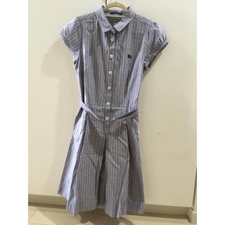 バーバリーブルーレーベル(BURBERRY BLUE LABEL)の★バーバリーブルーレーベル★ストライプワンピース(ひざ丈ワンピース)