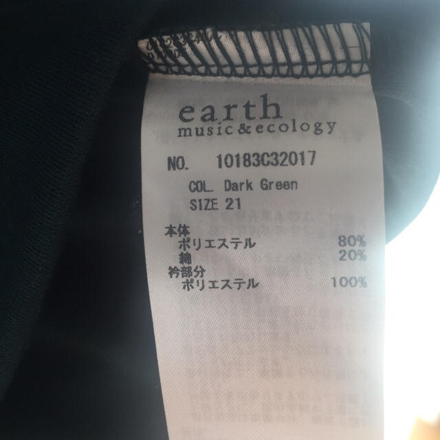 earth music & ecology(アースミュージックアンドエコロジー)の大きいサイズ レディース トップス レディースのトップス(Tシャツ(半袖/袖なし))の商品写真