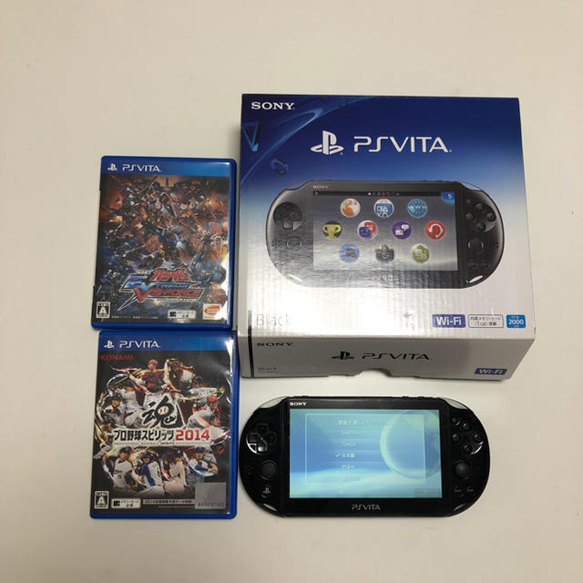 PSVITA本体、メモリーカード32GB、ソフトおまけ