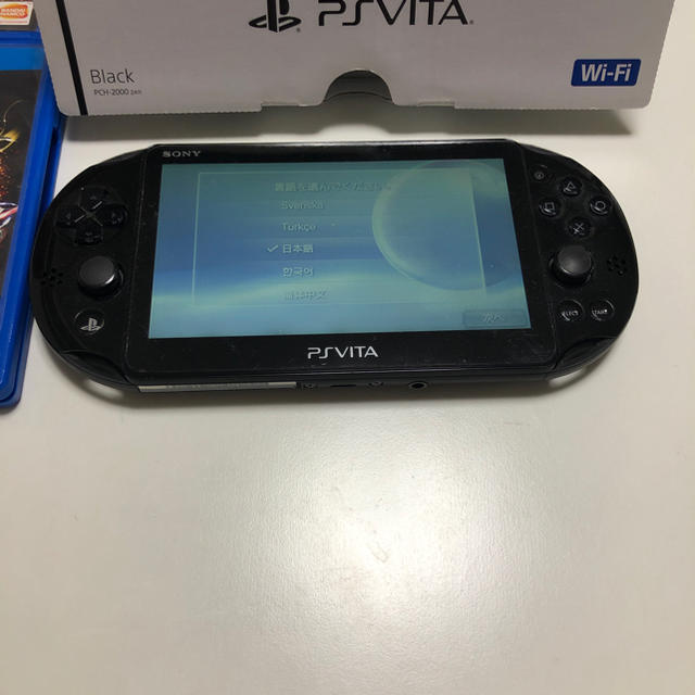 PSVITA本体、メモリーカード32GB、ソフトおまけ