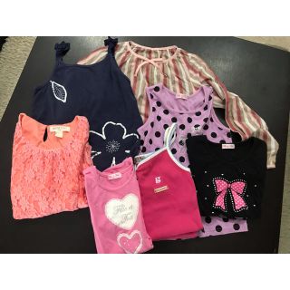 ギャップキッズ(GAP Kids)のFOREVER21★GAP★春夏ガール★Ｔシャツまとめセット★140★BEBE(Tシャツ/カットソー)