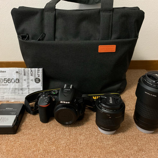 【新品】Nikon ニコンD5600 ダブルズームキット