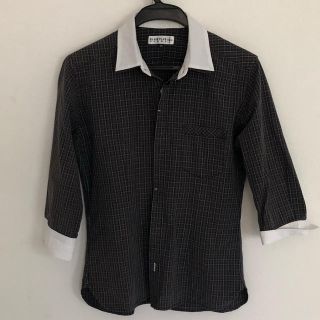 クランプリュス(KLEIN PLUS)のクラン➕オム 7部袖シャツ サイズ46（S）(Tシャツ/カットソー(七分/長袖))