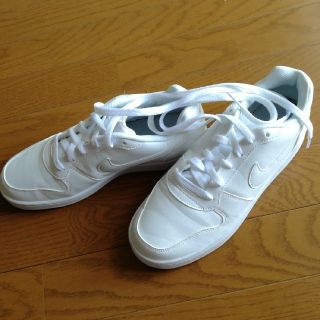 ナイキ(NIKE)のNIKE 　25.5cm　白スニーカー(スニーカー)