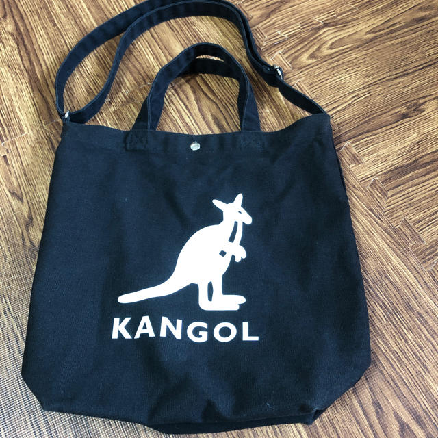 KANGOL(カンゴール)のKANGOL トートバッグ ブラック レディースのバッグ(トートバッグ)の商品写真