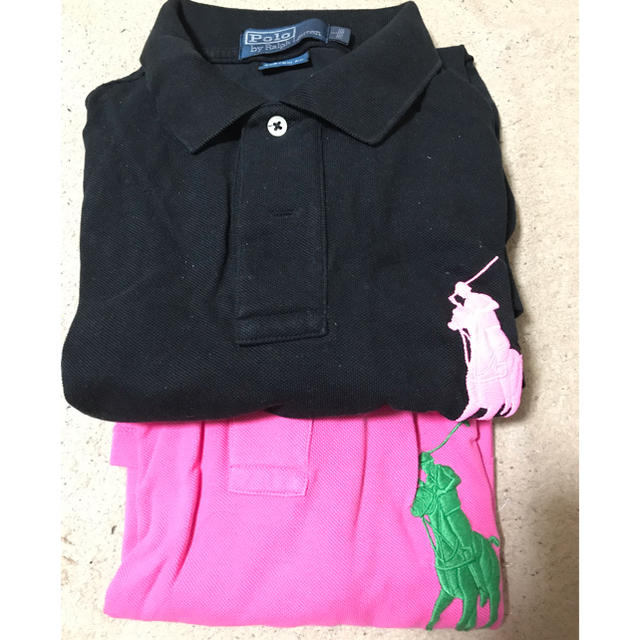 POLO RALPH LAUREN(ポロラルフローレン)のポロ ラルフローレン ポロシャツ custom fit L 2着 メンズのトップス(ポロシャツ)の商品写真