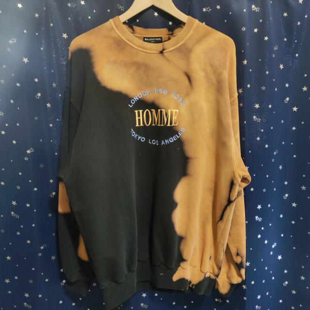 新品 BALENCIAGA HOMME スウェット Sトップス