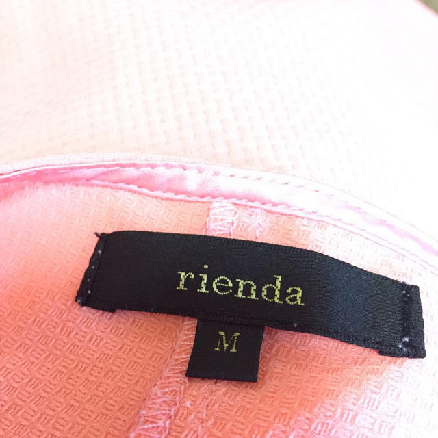 rienda(リエンダ)のrienda ワンピース ピンク レディースのワンピース(ミニワンピース)の商品写真