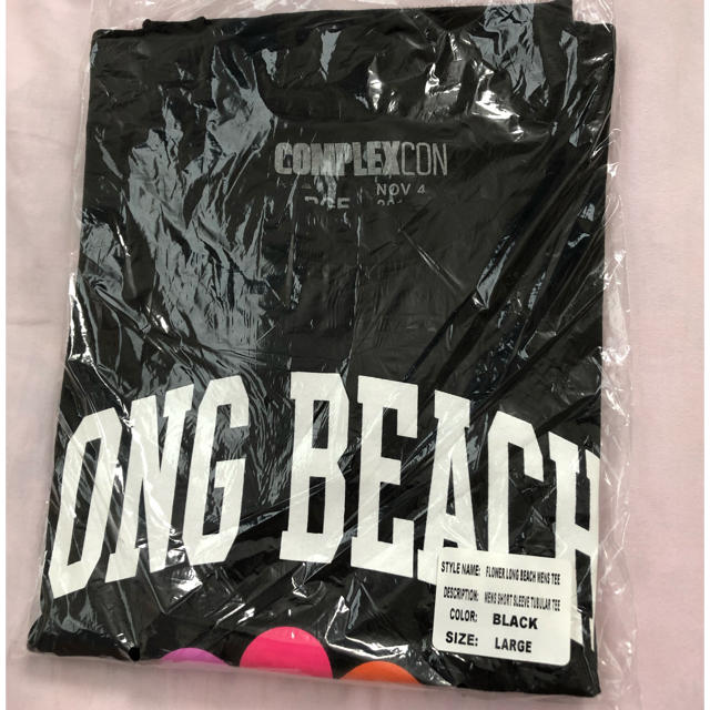 COMPLEXCON2017 Flower T-shirt Long Beachトップス