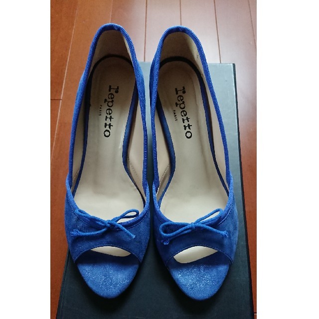 repetto(レペット)の Repetto レペット ニッキー オープントゥ 37.5 (23.7cm)  レディースの靴/シューズ(ハイヒール/パンプス)の商品写真