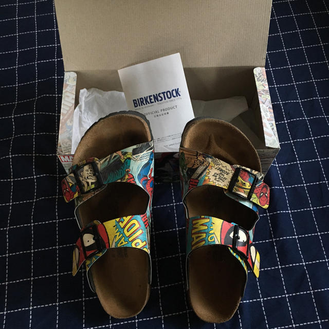 BIRKENSTOCK(ビルケンシュトック)のビルケンXアベンジャーズ！値下げしました！ メンズの靴/シューズ(サンダル)の商品写真