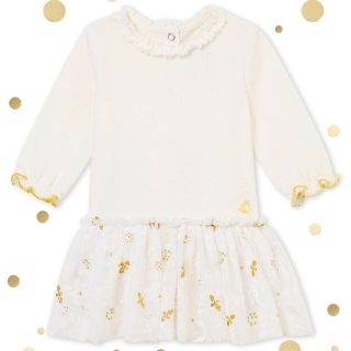 プチバトー(PETIT BATEAU)の✳︎お値下げしました✳︎プチバトー ワンピース 18m(ワンピース)