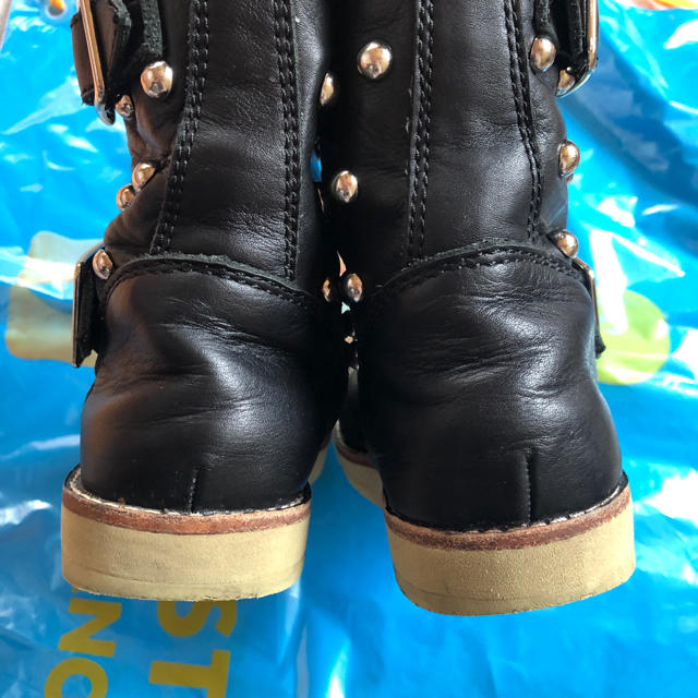 HYSTERIC MINI(ヒステリックミニ)のスタッズブーツ キッズ/ベビー/マタニティのキッズ靴/シューズ(15cm~)(ブーツ)の商品写真