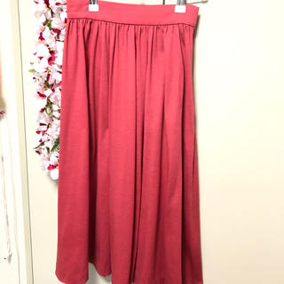 ルーニィ(LOUNIE)のルーニィのピンクのスカート(ひざ丈スカート)