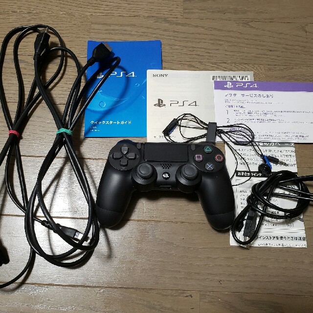 コントローラー・ソフト付き】PlayStation4本体(500GB) コントローラー・ソフト付き】PlayStation4本体(500GB)