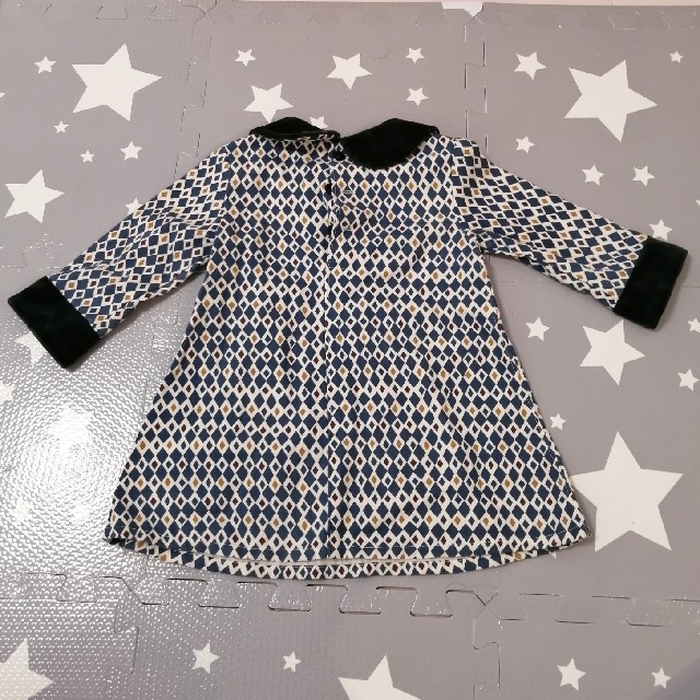 ベルメゾン(ベルメゾン)のワンピース/キッズ/北欧柄 キッズ/ベビー/マタニティのキッズ服女の子用(90cm~)(ワンピース)の商品写真