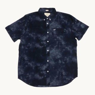 ホリスター(Hollister)の★新品/SALE★ホリスター★タイダイ半袖シャツ (Navy/XL)(シャツ)