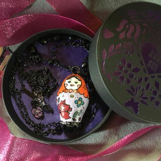 アナスイ(ANNA SUI)のアナスイ    マトリョーシカ  ネックレス   2点セット   ギフトBOX (ネックレス)