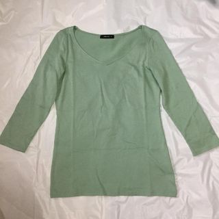 コムサイズム(COMME CA ISM)の【最終値下】コムサイズム 七分袖 カットソー M(Tシャツ(長袖/七分))