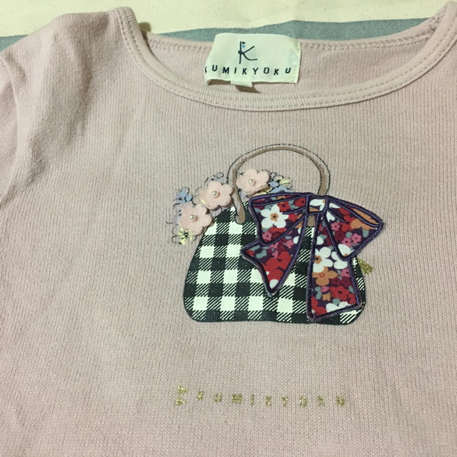 kumikyoku（組曲）(クミキョク)の組曲 120 長袖 Tシャツ キッズ/ベビー/マタニティのキッズ服女の子用(90cm~)(Tシャツ/カットソー)の商品写真