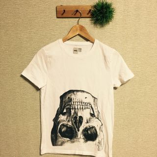 エイソス(asos)のASOS◎美品 日本未入荷 スカルT(Tシャツ/カットソー(半袖/袖なし))