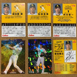 フクオカソフトバンクホークス(福岡ソフトバンクホークス)のプロ野球チップス ソフトバンク セット(スポーツ選手)