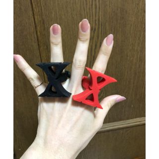 XJAPAN シリコンリング 二個セット 美品(ミュージシャン)