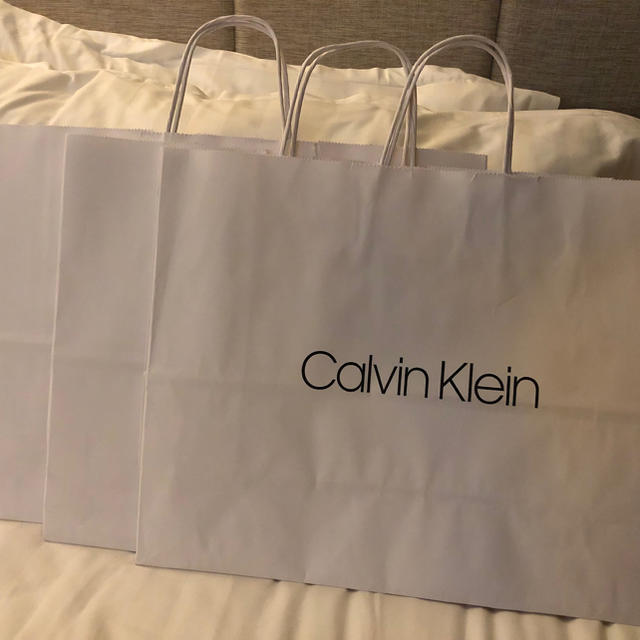 Calvin Klein(カルバンクライン)のカルバンクライン ショップ袋 3点セット レディースのバッグ(ショップ袋)の商品写真