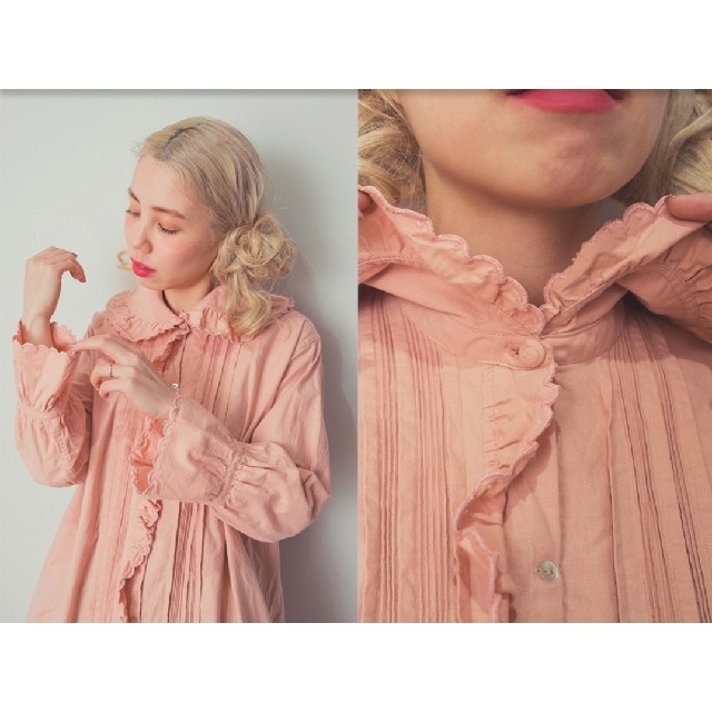 Lochie(ロキエ)の❣️【SMILE embroidery dress】❣️ ピンク レディースのワンピース(ロングワンピース/マキシワンピース)の商品写真