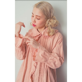 ロキエ(Lochie)の❣️【SMILE embroidery dress】❣️ ピンク(ロングワンピース/マキシワンピース)